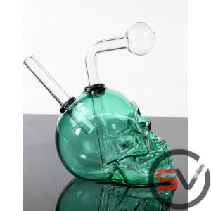 SINGLE SKULL OIL BURNER 5inch
